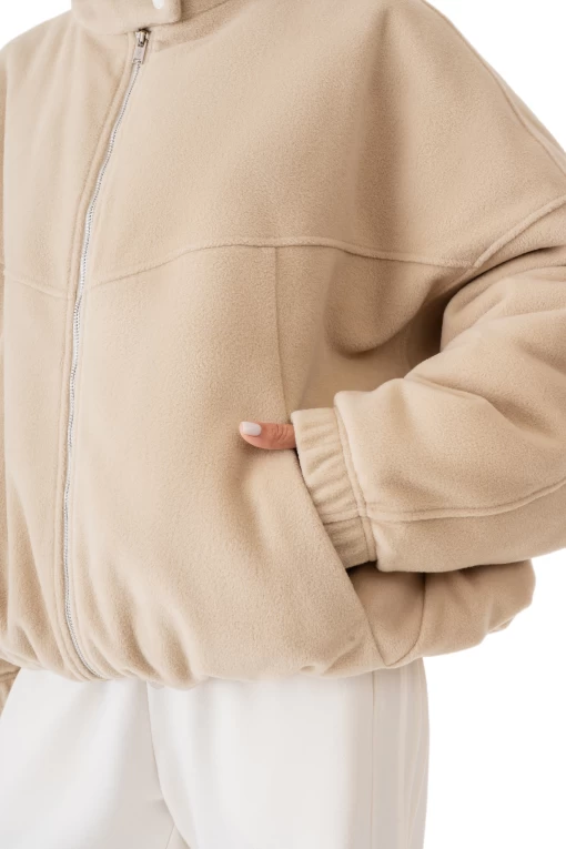 Куртка женская FRND FOR FRIENDS Paloma Polar Fleece бежевого цвета